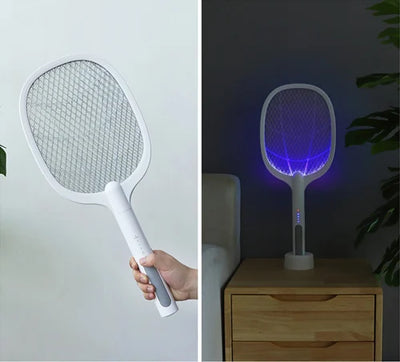 Electric Swatter & Night Mosquito Killing Lamp (2 in 1)