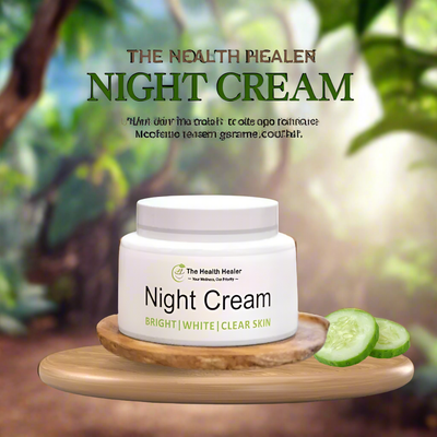 Night Cream For Bright, White And Clear Skin.